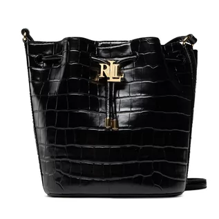 Torebki damskie - Ralph Lauren Torebka LAUREN Andie 431843646001 Black - grafika 1