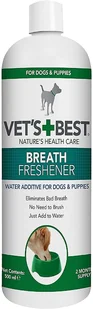 VET'S BEST Płyn do wody do higieny jamy ustnej 500ml - Higiena jamy ustnej zwierząt - miniaturka - grafika 1