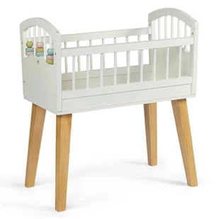 Drewniane łóżeczko dla lalki w skandynawskim stylu Astrup - Akcesoria dla lalek - miniaturka - grafika 1