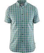 Koszulki męskie - FJÄLLRÄVEN FJALLRAVEN Męska koszulka Övik Ss M fioletowy Dusk S F81923-Dusk-S - miniaturka - grafika 1