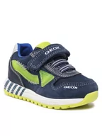 Buty dla chłopców - Geox Sneakersy B Alben B. A B253CA 02214 C4502 M Granatowy - miniaturka - grafika 1