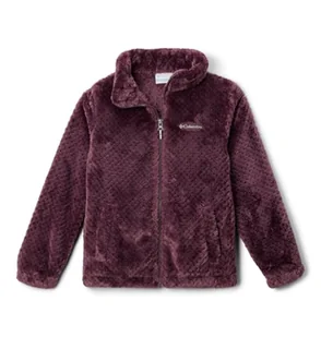 Columbia Girl's Fire Side Sherpa sweter z zamkiem na całej długości - Kurtki i płaszcze dla dziewczynek - miniaturka - grafika 1