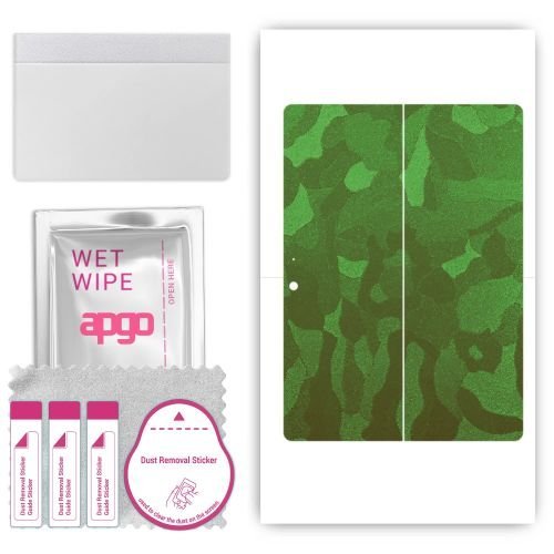 folia naklejka skórka strukturalna na TYŁ do Microsoft Surface Go Go 2 Go3 - Moro Camo Zielony - apgo SKINS
