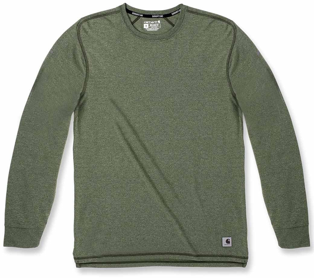 Carhartt Koszulka Carhartt LWD LongSleeve CHIVE HEATHER