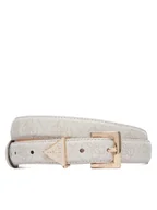 Paski - Guess Pasek Damski BW9291 P5425 Beżowy - miniaturka - grafika 1