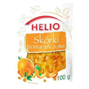 Helio SKÓRKI POMARAŃCZOWE DOYPACK 100 G 86883204 - Bakalie - miniaturka - grafika 1