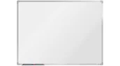 Tablice i flipcharty - Biała tablica do pisania magnetyczna z powierzchnią ceramiczną boardOK, 1200 x 900 mm, anodowana rama - miniaturka - grafika 1