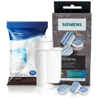 Akcesoria i części do ekspresów do kawy - Zestaw Siemens, Filtr Aqualogis AL-Inte, Siemens Odkamieniacz TZ80002 - miniaturka - grafika 1