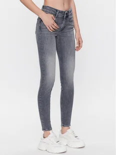 Vero Moda Jeansy Embrace 10286263 Szary Skinny Fit - Spodnie damskie - miniaturka - grafika 1