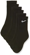 Skarpetki damskie - Nike Skarpety sportowe unisex Everyday Cushion Crew Training Socks (3 pary) czarny czarny/biały L SX7664-010-Large - miniaturka - grafika 1