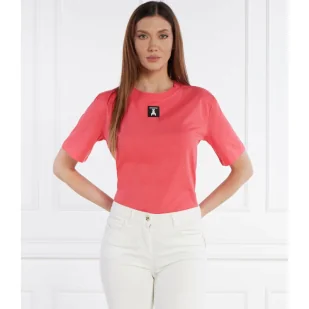 Patrizia Pepe T-shirt | Relaxed fit - Koszulki i topy damskie - miniaturka - grafika 1