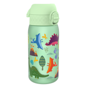 Bidony dla dzieci - Butelka ION8 BPA Free I8RF350PGDINO Dinosaurs - miniaturka - grafika 1