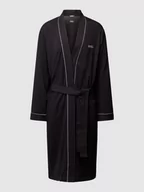 Szlafroki męskie - Szlafrok z wyhaftowanym logo model ‘Xmas Kimono’ - miniaturka - grafika 1