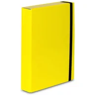 Segregatory - Teczka z gumką BOX CARIBIC jasno żółta 5cm 341/28 VAUPE - miniaturka - grafika 1