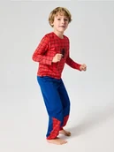 Piżamy chłopięce - Sinsay - Piżama dwuczęściowa Spider-Man - czerwony - miniaturka - grafika 1