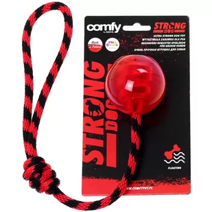 Comfy Strong Dog Piłka + Sznur - Zabawki dla psów - miniaturka - grafika 1