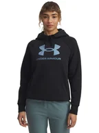 Bluzy damskie - Under Armour Bluza polarowa w kolorze czarnym - miniaturka - grafika 1