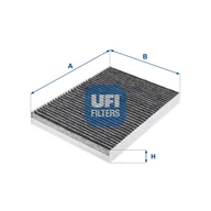 Filtry kabinowe - Filtr, wentylacja przestrzeni pasażerskiej UFI Filtry 54.292.00 - miniaturka - grafika 1