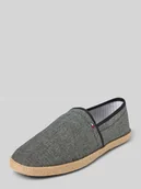 Półbuty męskie - Espadryle z lnu chambray - miniaturka - grafika 1