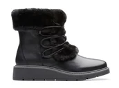 Kozaki damskie - Clarks, Buty zimowe damskie, Clarks Ivery Jump, rozmiar 36 - miniaturka - grafika 1