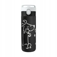 Kubki termiczne - 66710 Kubek termiczny ze wskaźnikiem temperatury Kitty Love 350 ml AMBITION - miniaturka - grafika 1