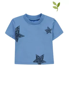 Kaftaniki dla niemowląt - bellybutton Koszulka w kolorze niebieskim - grafika 1
