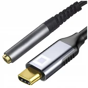 Adaptery i przejściówki - CO2 ADAPTER USB-C MINI JACK 3,5MM PRZEJŚCIÓWKA KABEL AUX DO SAMSUNG DAC 128K - miniaturka - grafika 1