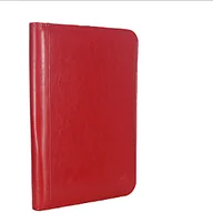 Teczki i aktówki - Aktówka skórzana Biwuar A4 czerwony - miniaturka - grafika 1