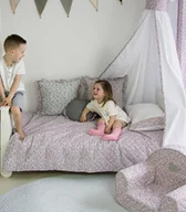 Koce i narzuty dla dzieci - Narzuta pikowana w drobne kwiatki różne rozmiary - miniaturka - grafika 1