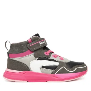 Sneakersy Primigi AVANT-8964411 Szary - Buty dla dziewczynek - miniaturka - grafika 1