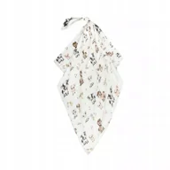 Otulacze - Bonjure Cherie letni otulacz bambusowy kocyk 100x110 Farma - miniaturka - grafika 1