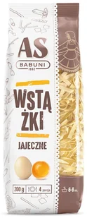 Makaron Wstążki jajeczne 200g - Makaron - miniaturka - grafika 1