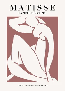 PODKŁADKA POD MYSZ Nadruk 22x18 cm Henri Matisse Red Women Kobieta Prezent - Podkładki pod mysz - miniaturka - grafika 1