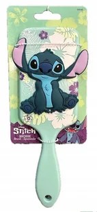 Disney Stitch Szczotka do włosów zielona - Szczotki do włosów dla dzieci - miniaturka - grafika 1