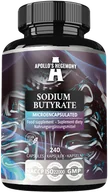 Układ pokarmowy - APOLLO'S HEGEMONY SODIUM BUTYRATE MAŚLAN SODU 580 MG 240 KAPSUŁEK - miniaturka - grafika 1