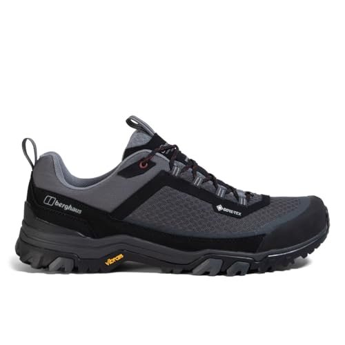 Buty Ground Attack Active Gore-Tex, męskie buty turystyczne, rozmiar 8 (42), STRLIMO/DKSHAD/MMENT/SYRAH, Berghaus