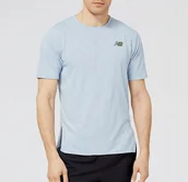 Koszulki męskie - Koszulka Męska T- shirt niebieska New Balance MT23281LAY r. M - miniaturka - grafika 1