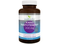 Układ nerwowy - MEDVERITA Kwas Pantotenowy 500 mg (120 kapsułek) Medverita - miniaturka - grafika 1