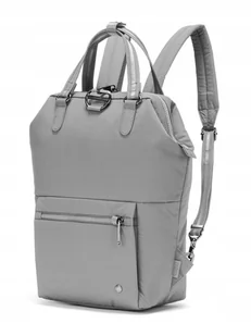 Pacsafe Citysafe CX City Backpack RFID 35 cm przegroda na laptopa econyl gravity gray - Torby na laptopy - miniaturka - grafika 5