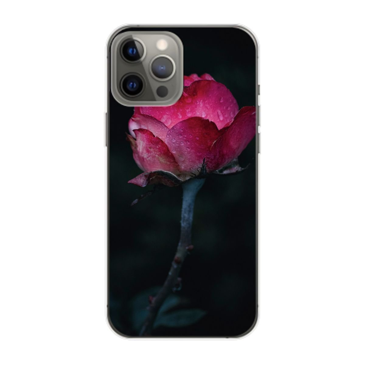 Etui König Design kompatybilne z Apple iPhone 14 Plus plastikowe miękkie etui na telefon - Etui na telefon komórkowy różowe