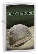 Trafika - Zippo, Zapalniczka, US Army- Helmet, Brushed Chrome - miniaturka - grafika 1