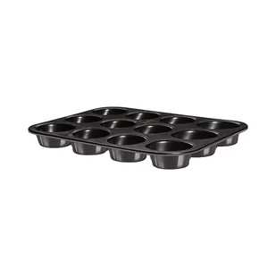 Forma do pieczenia muffinek CARBON PRO, 35 x 26,5 x 3 cm, szara - Formy do ciast - miniaturka - grafika 1