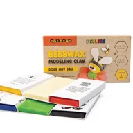 Masy plastyczne - Modelina z woskiem pszczelim (6 kolorów) 100% naturalna Medenka - miniaturka - grafika 1