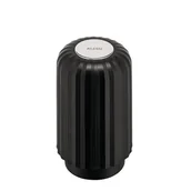 Akcesoria i części do ekspresów do kawy - Alessi Plissé MDL20 B opróżniacz do kapsułek, kompatybilny z maszynami Nespresso i Vertuo, żywica termoplastyczna, średnica 8,3 cm, kolor czarny - miniaturka - grafika 1