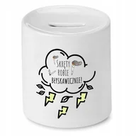 Skarbonki - Dla Pszczelarza Skarbonka na Urodziny na Prezent z Nadrukiem ze Zdjęciem + Opakowanie na prezent (wzór 01) - miniaturka - grafika 1