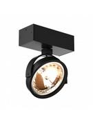 Lampy sufitowe - Zuma Line 50484-G9 GO SL 1 SPOT CZARNY/BLACK 003064-001147 - miniaturka - grafika 1