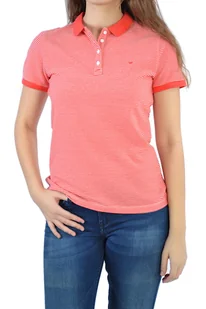 WRANGLER POLO OFF WHITE KOSZULKA POLO POLÓWKA DAMSKA W PASKI - Koszulki i topy damskie - miniaturka - grafika 1