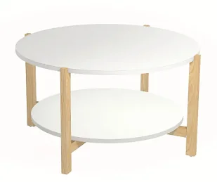 Skandynawski stolik kawowy A6-K38 - Inne meble do salonu Skandynawski stolik kawowy A6-K38 - Inne meble do salonu - miniaturka - grafika 1