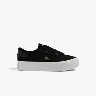 Damskie Sneakersy LACOSTE SHOES 45CFA0012.312 – Czarny - Sneakersy damskie - miniaturka - grafika 1