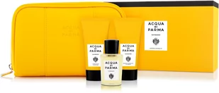 Acqua Di Parma Collezione Barbiere zestaw Edc 20 ml + Krem do golenia 40 ml + Emulsja po goleniu 40 ml + Kosmetyczka dla mężczyzn - Wody i perfumy męskie - miniaturka - grafika 1